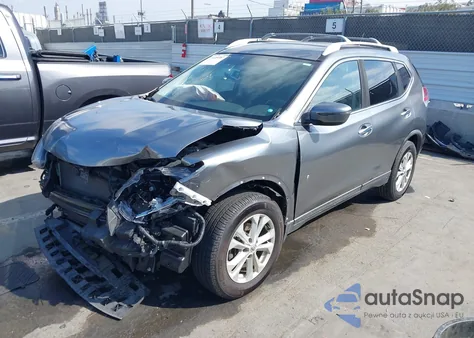 2016 Nissan Rogue Sv из США, поврежденный, VIN JN8AT2MT9GW027009